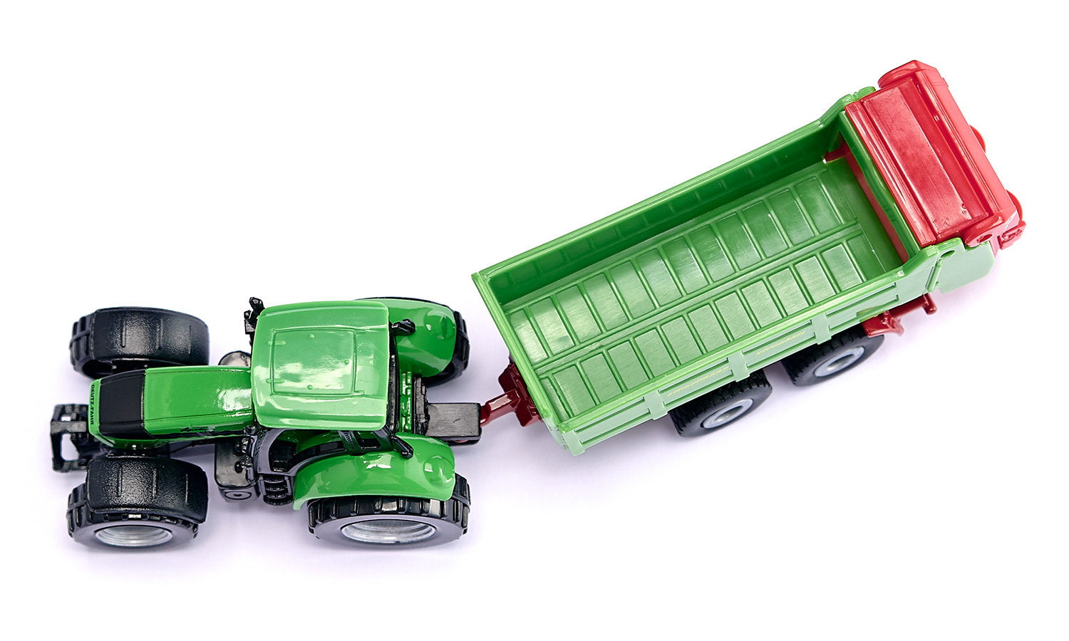 Siku Deutz-Fahr mit Strautmann Universalstreuer 01.673 - Bild 2