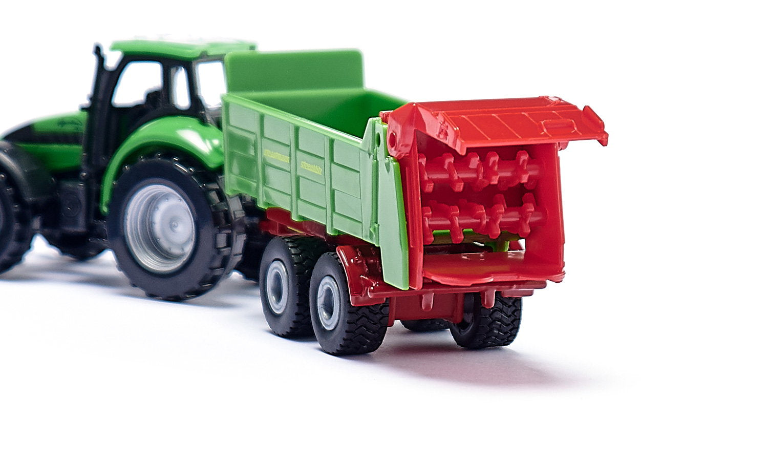 Siku Deutz-Fahr mit Strautmann Universalstreuer 01.673 - Bild 5