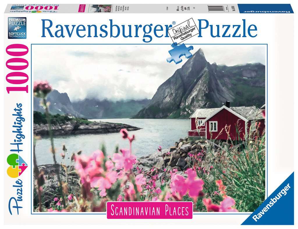 Puzzle 1000 Teile Reine, Lofoten, Norwegen 16.740 - Bild 1