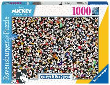 Puzzle 1000 Teile Challenge Mickey 16.744 - Bild 1