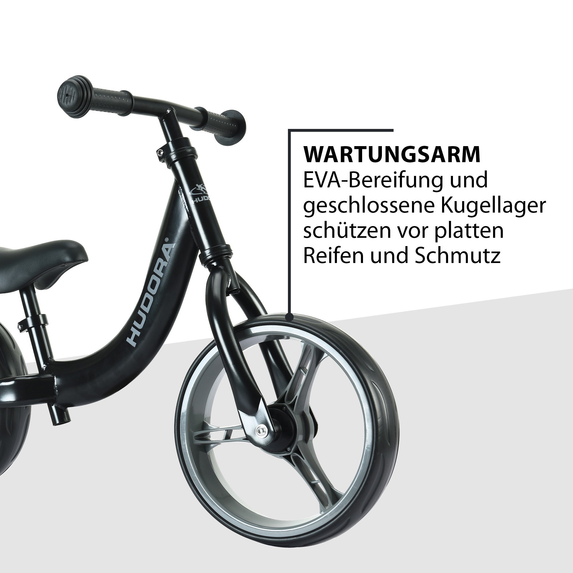 HUDORA Laufrad Classic, schwarz - Bild 3