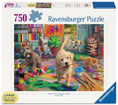 Puzzle 750 Teile Tierische Künstler 16.801