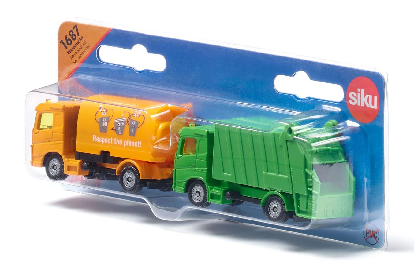 Siku Müllwagen und Kehrrichtwagen 01.687 - Bild 5