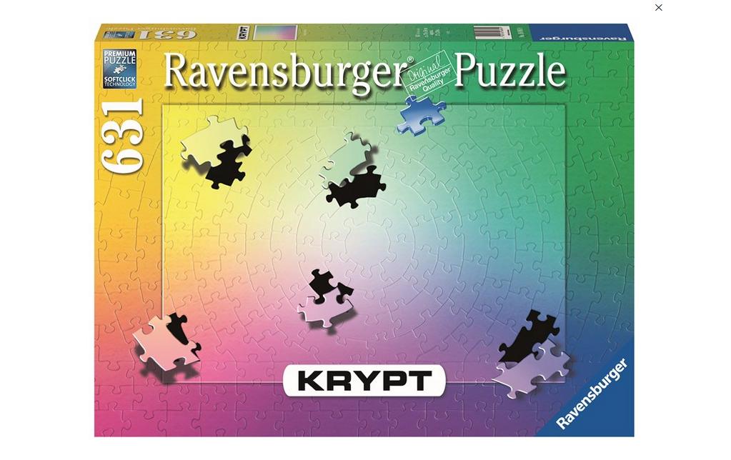 Ravensburger Puzzle - Krypt Gradient - 631 Teile 16.885 - Bild 1