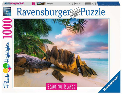 Puzzle 1000 Teile Eames Design Seychellen 016.907