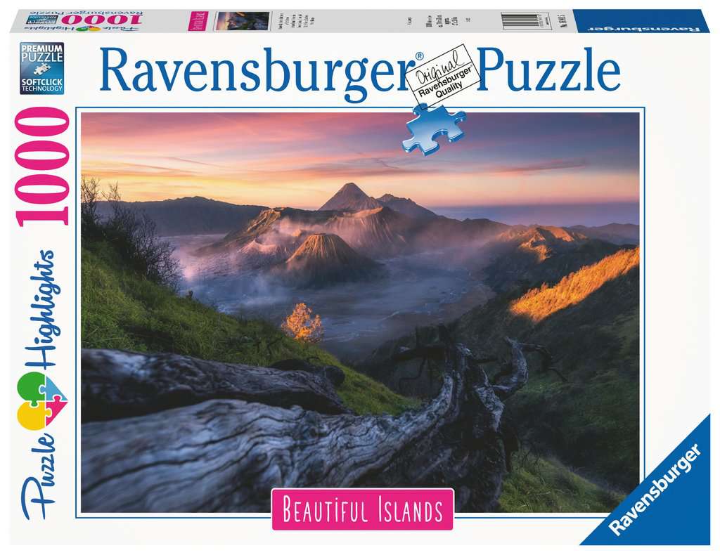 Puzzle 1000 Teile Stratovulkan Bromo, Indonesien 016.911 - Bild 1
