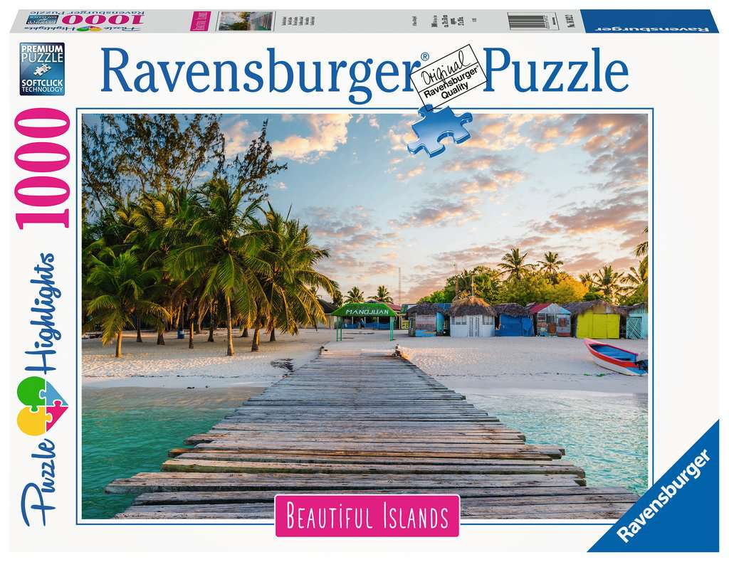 Puzzle 1000 Teile Karibische Insel 016.912 - Bild 1