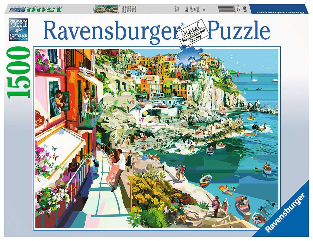 Puzzle 1500 Teile Verliebt in Cinque Terre 016.953 - Bild 1