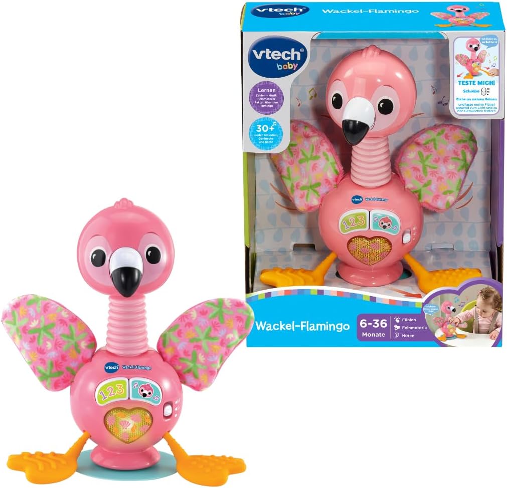 VTech Baby Wackel-Flamingo mit Licht und Sound - Bild 1