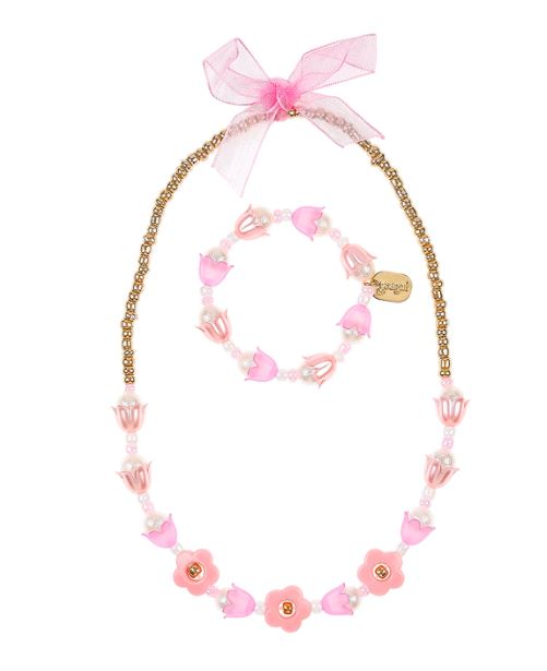 Ketten- und Armbandset Annefleur Blüten - Bild 1
