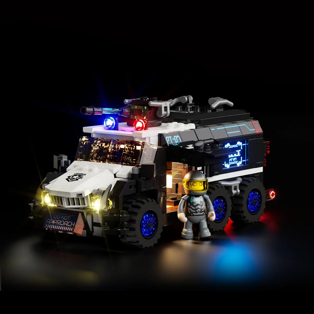 Lumibricks Polizeikonvoi 17008 - Bild 2