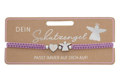 Armband Schutzengel  Initiale : W