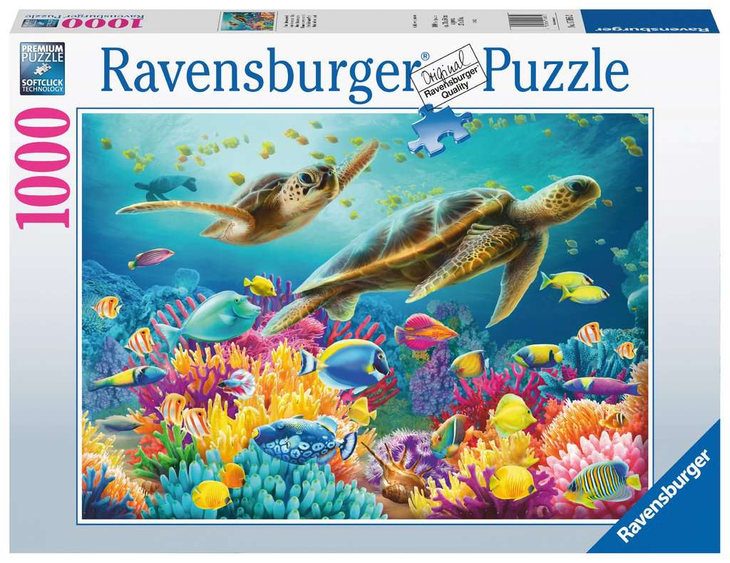 Puzzle 1000 Teile Blaue Unterwasserwelt 00.577 - Bild 1