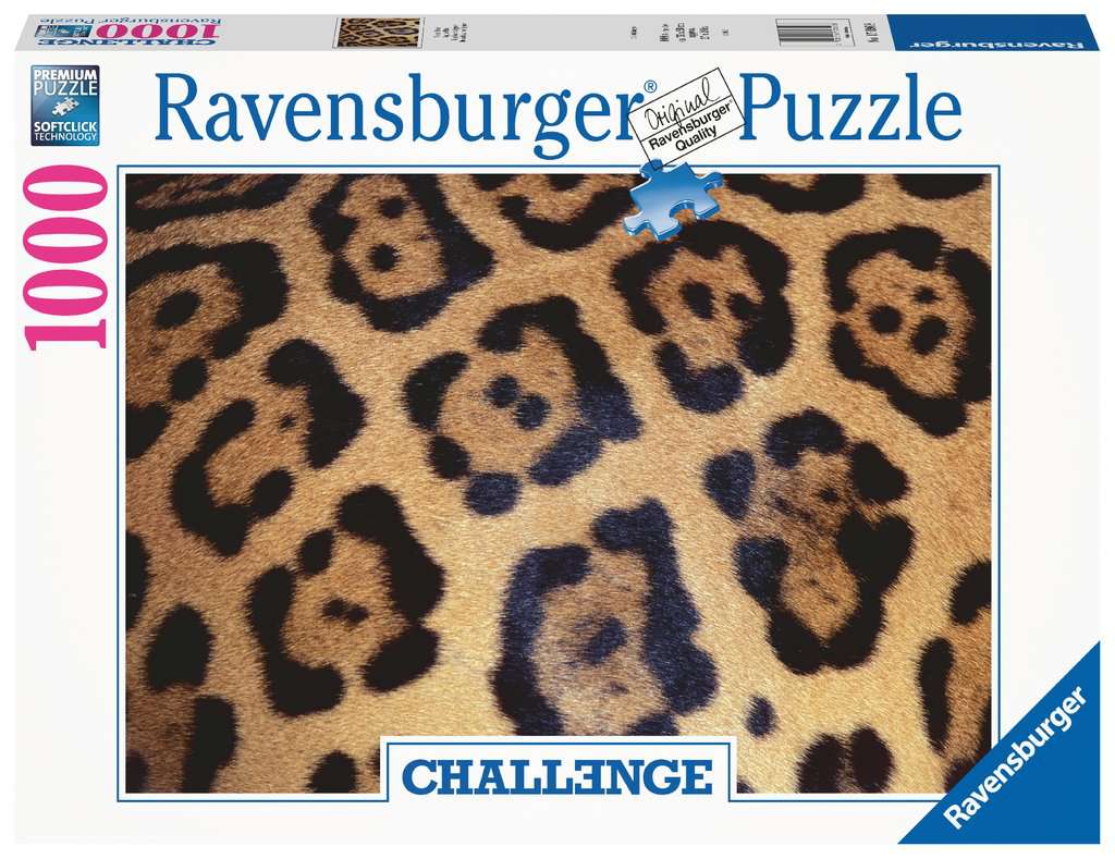 Puzzle 1000 Teile Challenge Animal Print 17.096 - Bild 1