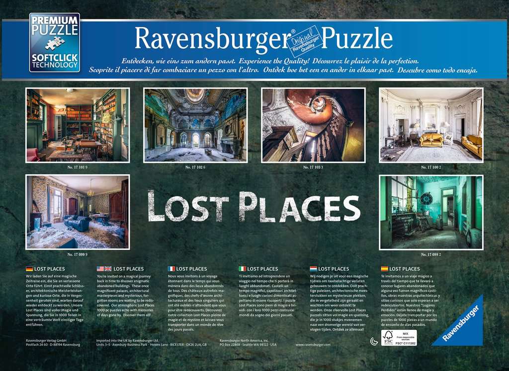 Puzzle 1000 Teile Lost Places: Dreamy 17.099 - Bild 2