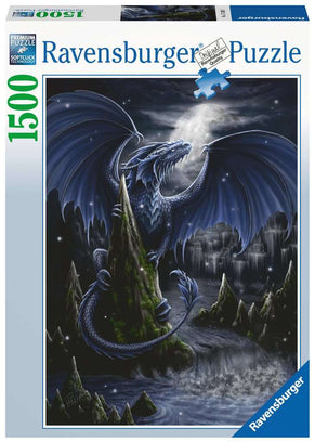 Puzzle 1500 Teile Der Schwarzblaue Drache 17.105