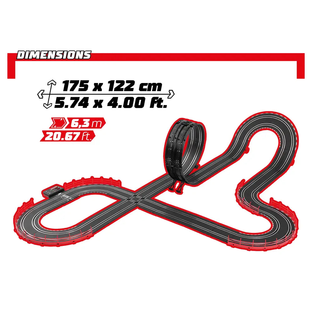 Carrera GO!!! Championship Rivals Rennbahn-Set 1:43 - Bild 4