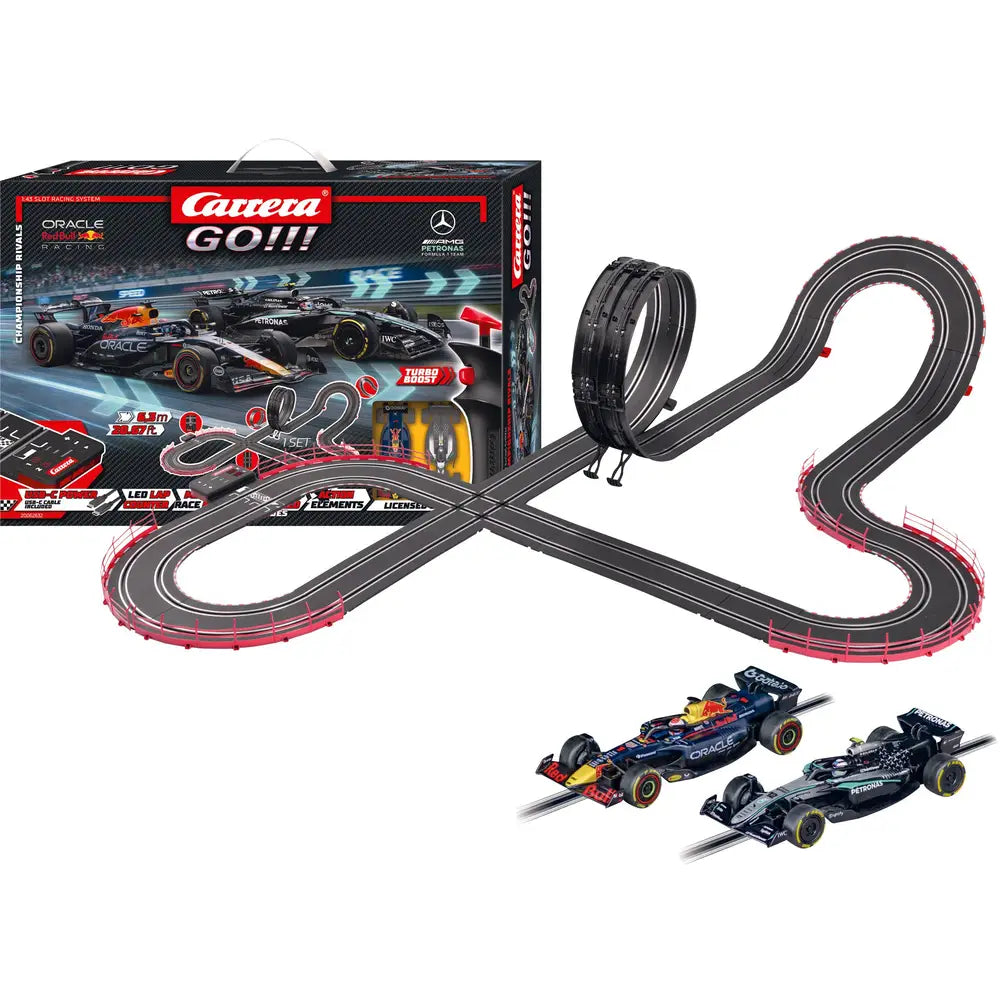 Carrera GO!!! Championship Rivals Rennbahn-Set 1:43 - Bild 2