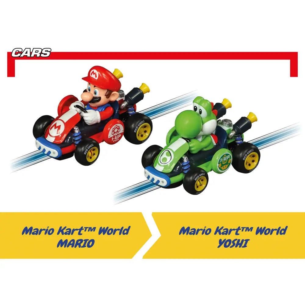 Carrera FIRST Mario Kart World Mario vs. Yoshi - Bild 5
