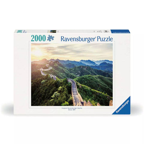 Verpackung Ravensburger Puzzle Chinesische Mauer, 2000 Teile, 17114