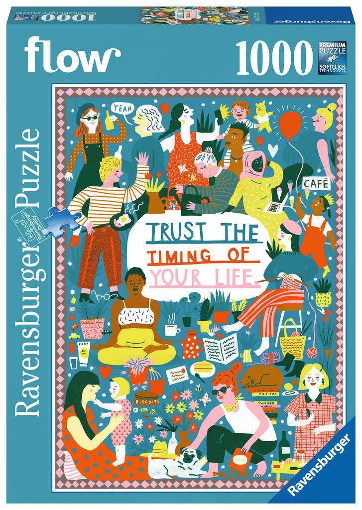 Puzzle 1000 Teile Trust Timing of your Life 17.122 - Bild 1