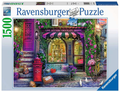 Puzzle 1500 Teile Liebesbriefe und Schokolade 00.737