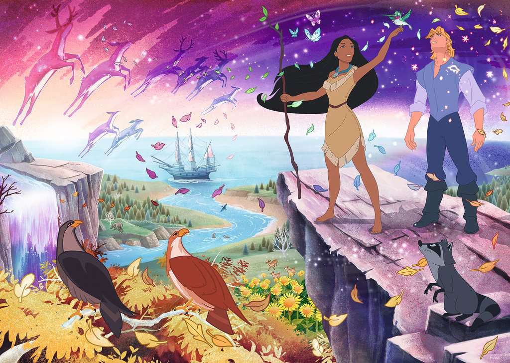 Puzzle 1000 Teile Pocahontas 17.290 - Bild 2