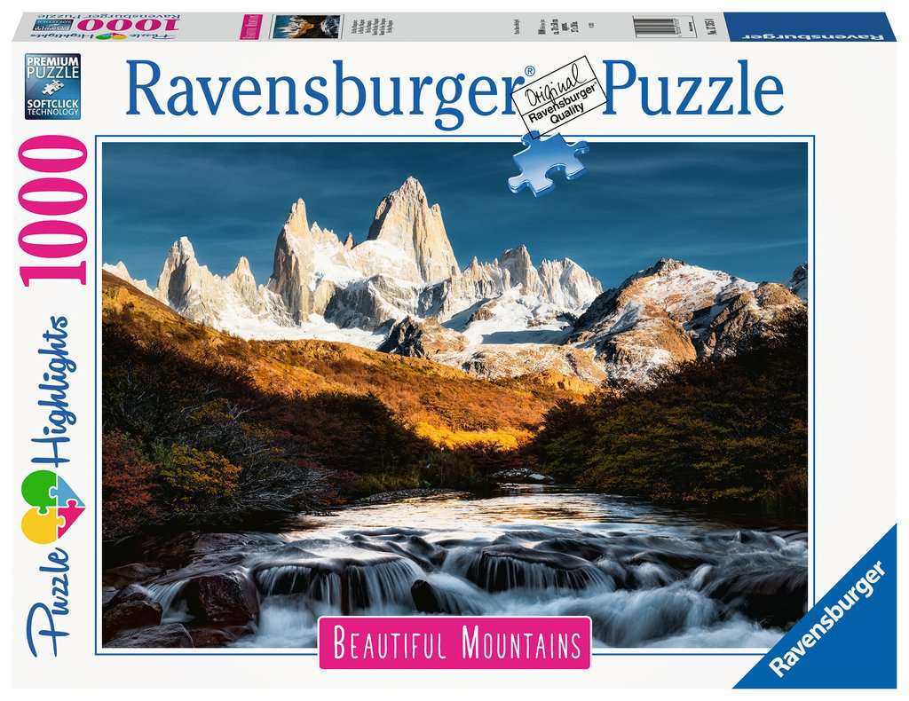 Puzzle 1000 Teile Fitz Roy Patagonien 17.315 - Bild 1