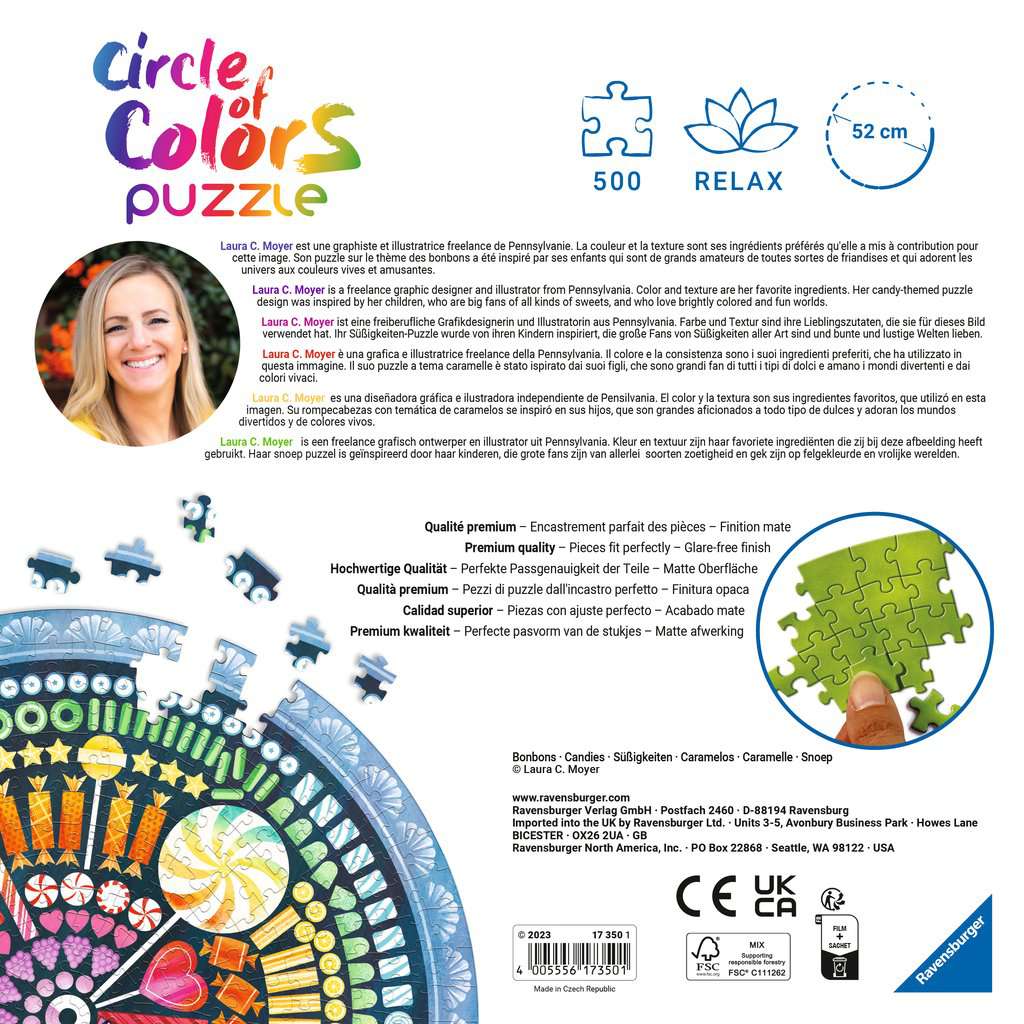 Puzzle 500 Teile Circle of Colors - Poke Bowl 17.351 - Bild 2