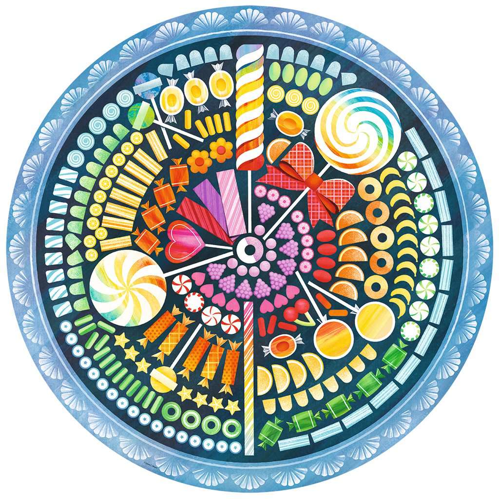 Puzzle 500 Teile Circle of Colors - Poke Bowl 17.351 - Bild 3