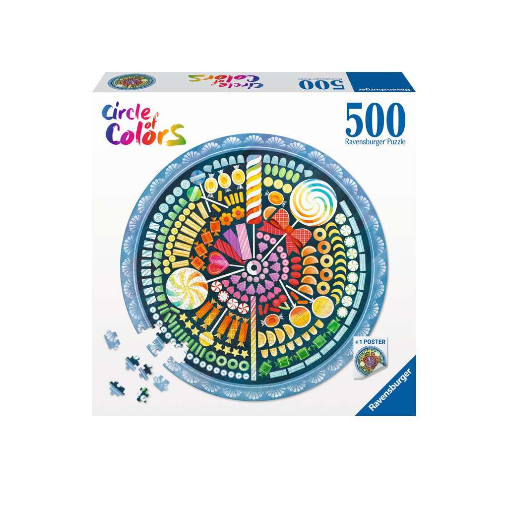 Puzzle 500 Teile Circle of Colors - Poke Bowl 17.351 - Bild 1