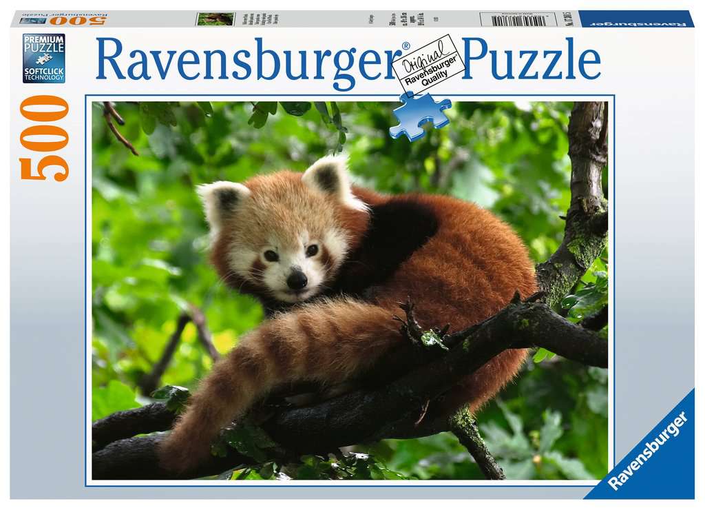 Puzzle 500 Teile Süsser roter Panda 17.381 - Bild 1