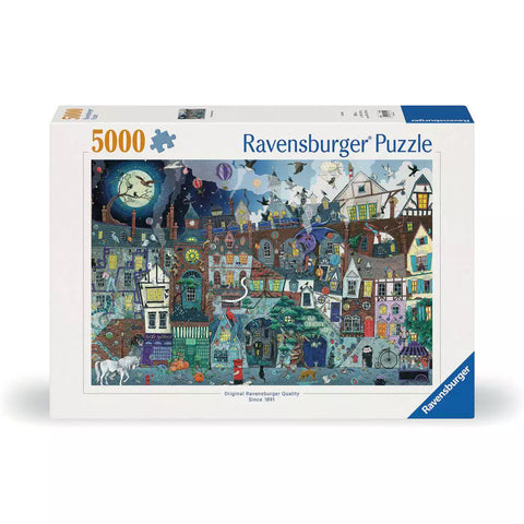 Verpackung Ravensburger Puzzle Die fantastische Strasse 17399, 5000 Teile