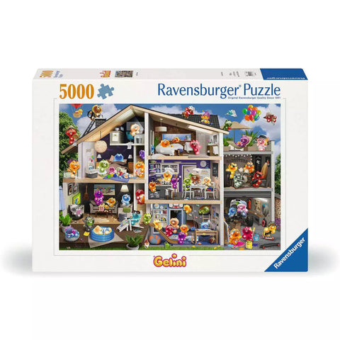 Verpackung Ravensburger Puzzle Gelini Puppenhaus, 5000 Teile, 17434