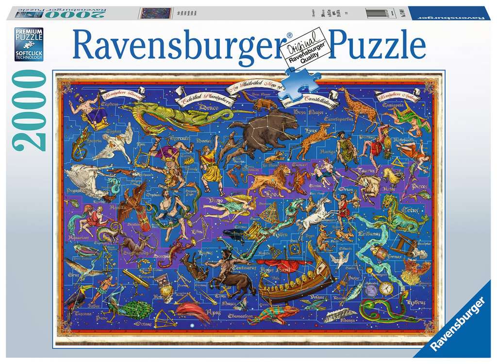 Puzzle 2000 Teile Sternbilder 17.440 - Bild 1