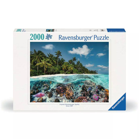 Verpackung Puzzle 2000 Teile Ein Tauchgang auf den Malediven 17441