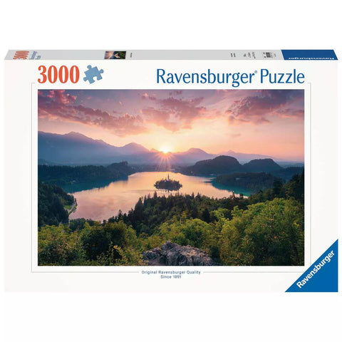 Verpackung Puzzle 3000 Teile Bleder See Slowenien 17445