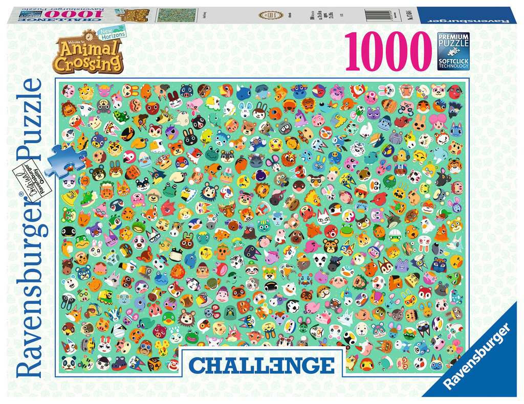 Puzzle 1000 Teile Animal Crossing 17.454 - Bild 1