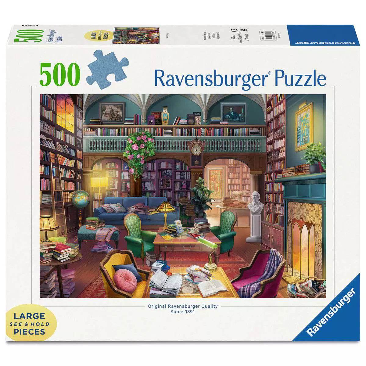 Puzzle 500 grosse Teile Magische Bücherwelt 17.459