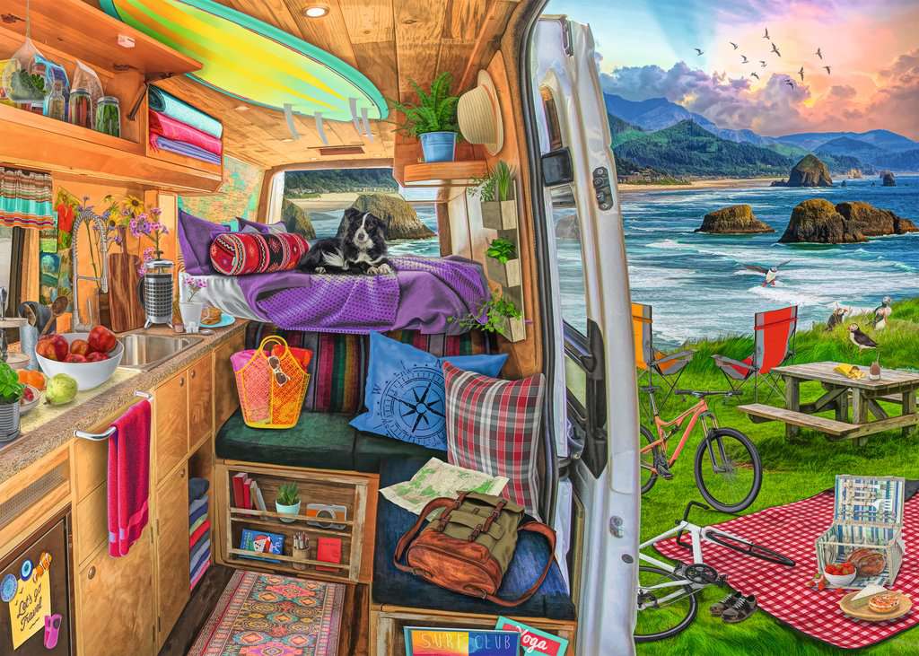 Puzzle 500 Teile Camping 17.473 - Bild 2