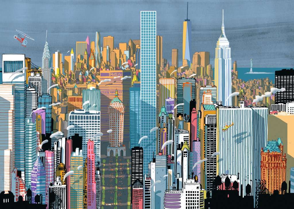 Puzzle 1000 Teile I am New York 17.594 - Bild 2