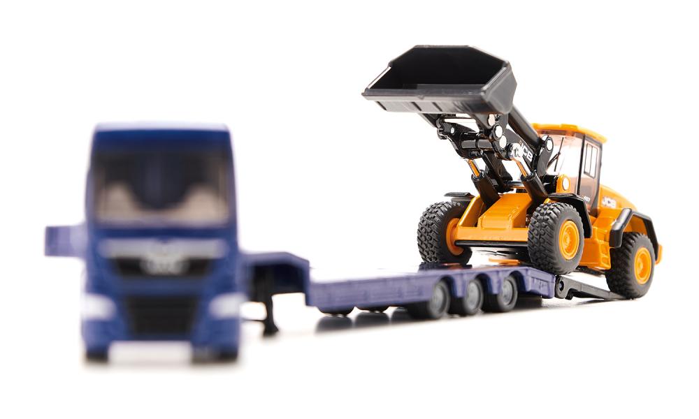 Siku MAN TGX XXL mit Tieflader und JCB Radlader 01.790 - Bild 3