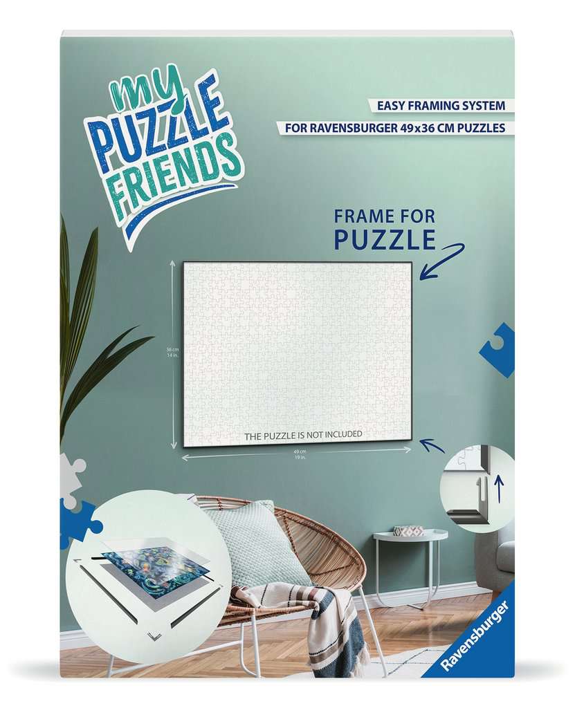 Puzzle-Rahmen schwarz 500 Teile 50x37cm 17.900 - Bild 1