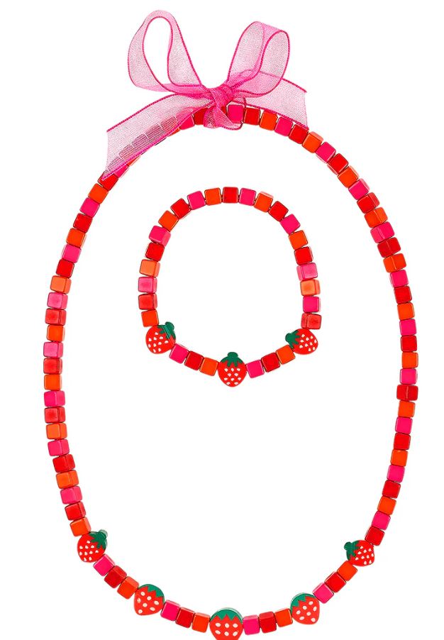 Ketten- und Armbandset Anje Erdbeer - Bild 1