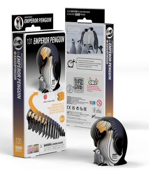 3D Bastelset Kaiserpinguin - Bild 1