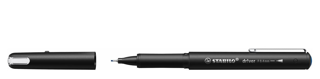 Stabilo Driver 0.4mm Fineliner blau - Bild 2
