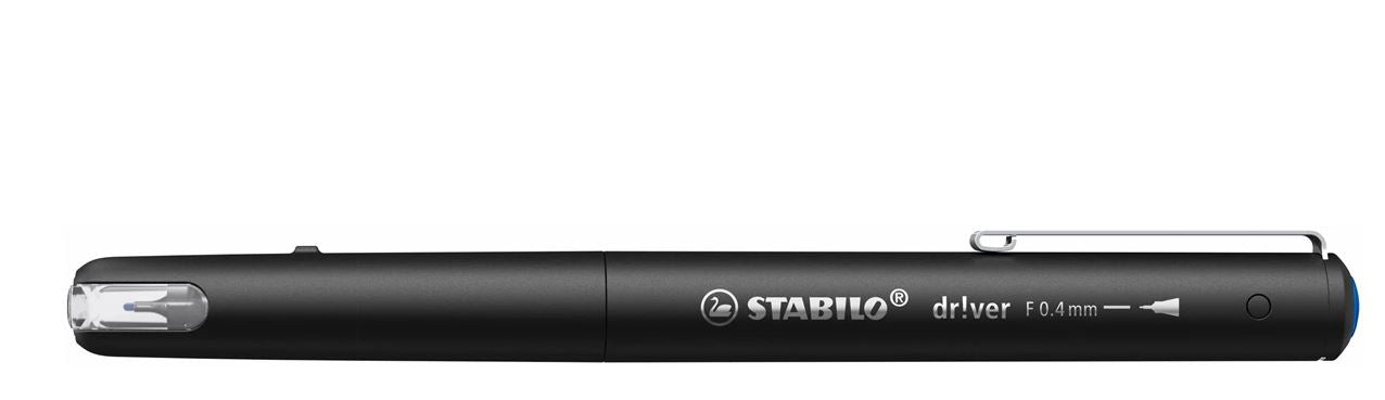 Stabilo Driver 0.4mm Fineliner blau - Bild 1