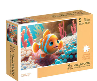 Puzzle Holz Clowndish 70 Teile