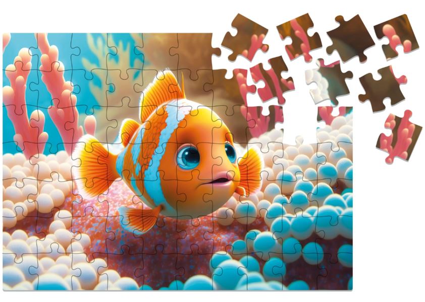 Puzzle Holz Clowndish 70 Teile - Bild 2