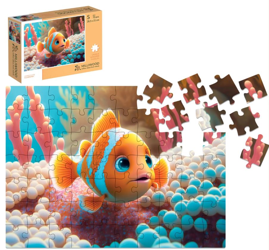 Puzzle Holz Clowndish 70 Teile - Bild 5